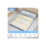LowPurr Blue Mini Sofa Cat Bed with Removable Cushion - yellow