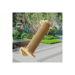 LowPurr Wood Window Perch Cat Bed with Clear Viewing Bowl - 60 x 40 cm / suction mount